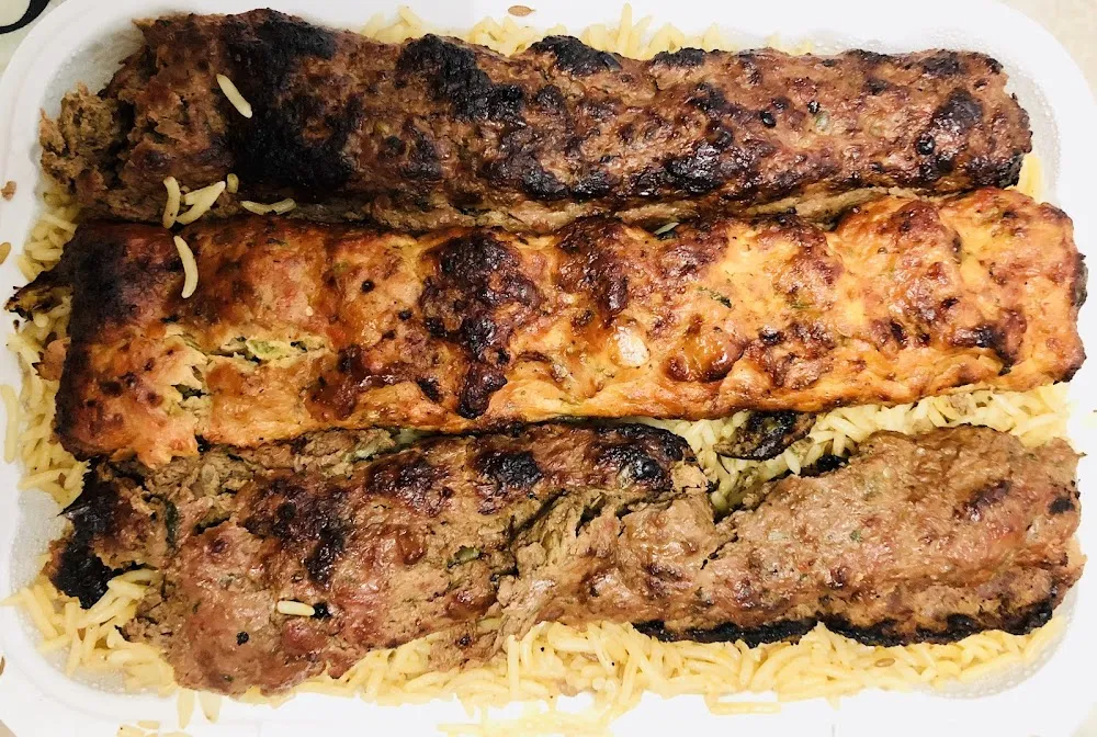 Beef and Chicken Kofta Kabob