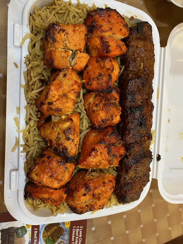 Chicken Tikka Beef Kofta Brown Rice